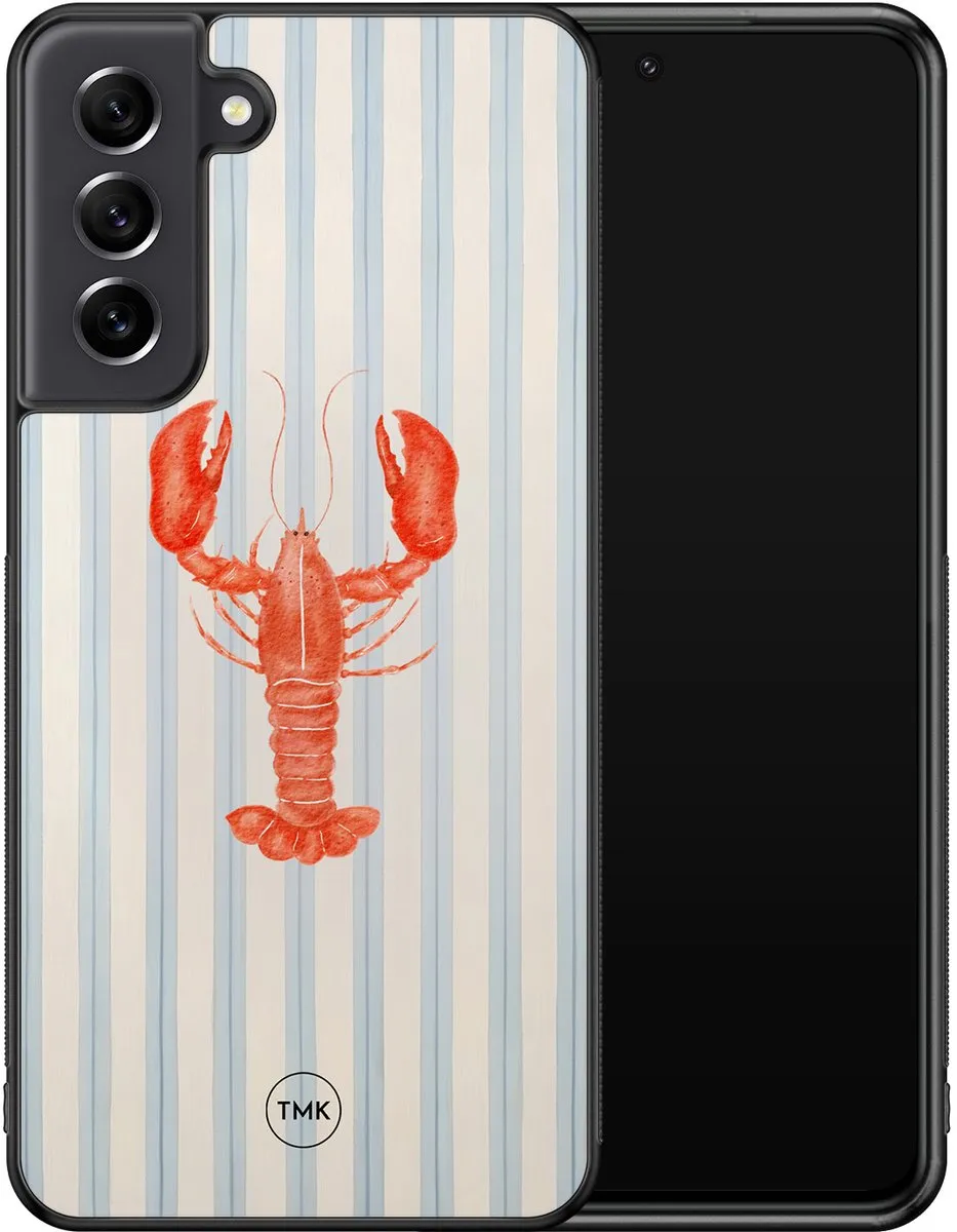 Casevibes S/S21FE/B/003 Hoesje Samsung Galaxy S21 FE - Blauw