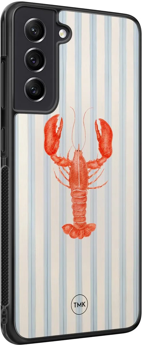 Casevibes S/S21FE/B/003 Hoesje Samsung Galaxy S21 FE - Blauw
