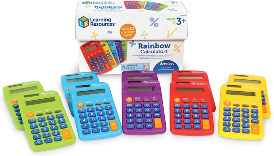 Learning Resources Rekenmachine Set - 10 Stuks