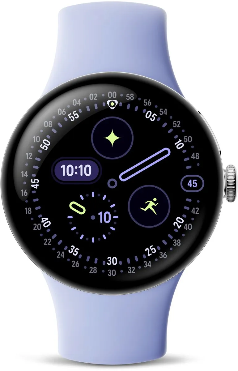 Google Pixel Watch 4 41mm Smartwatch - Zilver/Iris