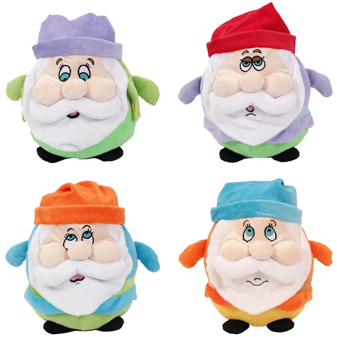 PIA Soft Toys Pluche Dwergknuffels 4 Stuks