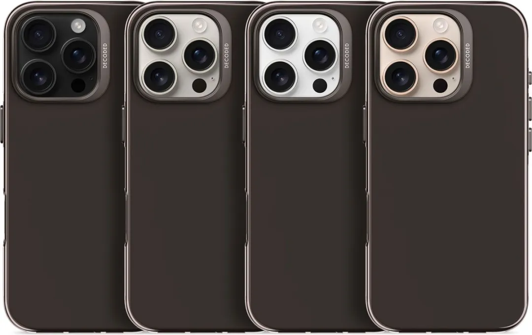 Decoded D25IPO16PBCR1PM Hoesje iPhone 16 Pro - Phantom Zwart