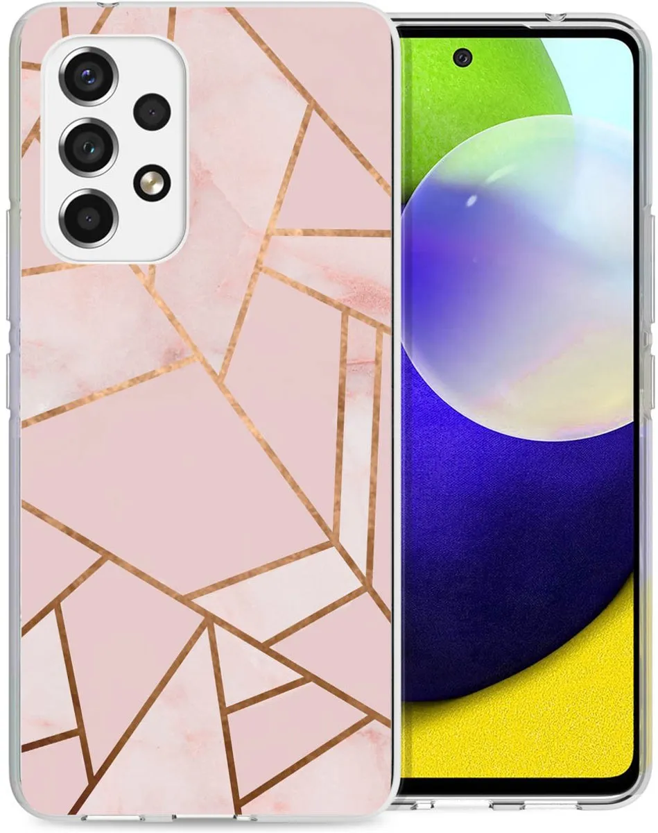 Imoshion Hoesje Samsung Galaxy A53 Pink Graphic