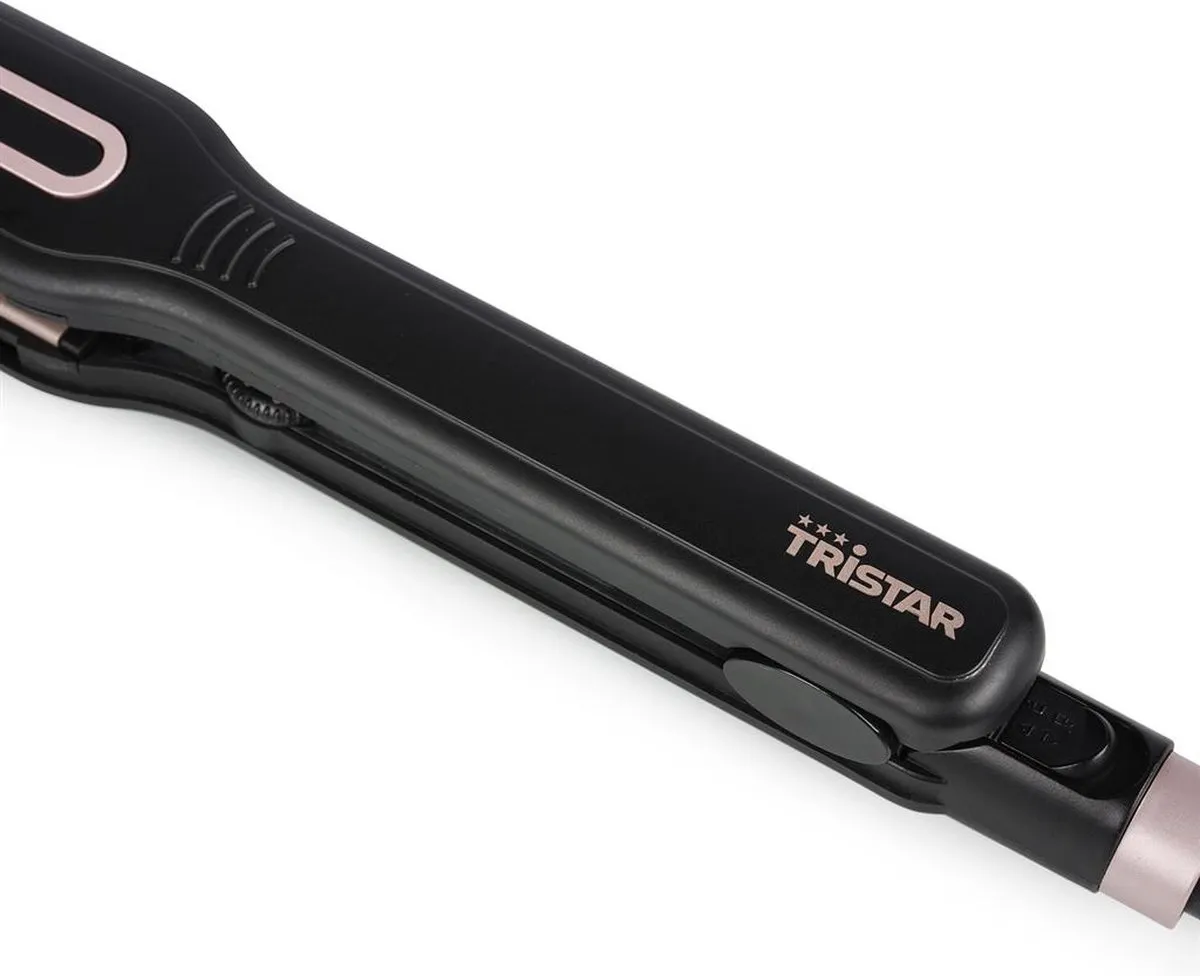Tristar PD8984 Stijltang - Keramische Coating - 7 standen 80-220°C - Zwart/Rosé goud