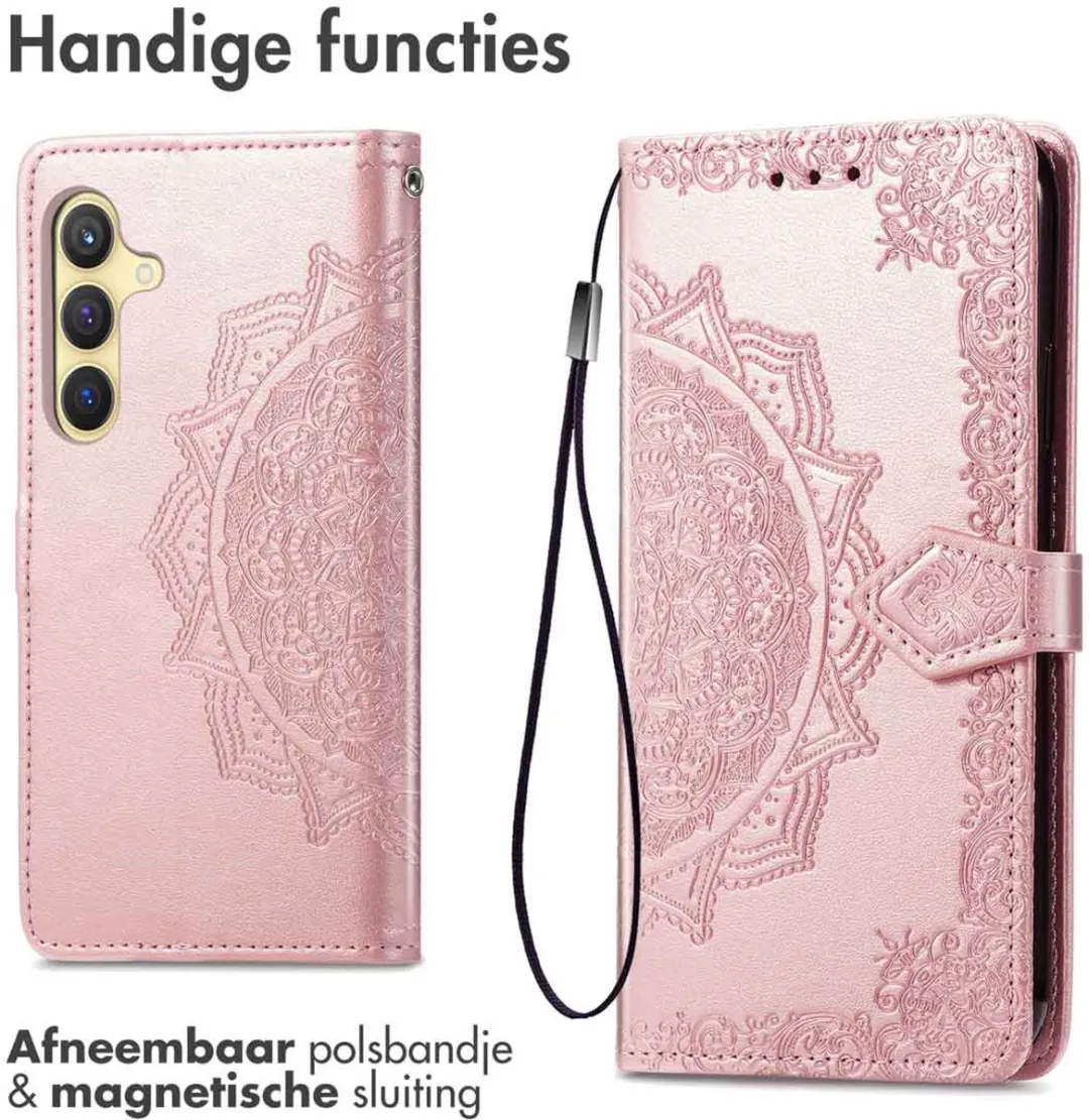 Imoshion Hoesje Samsung Galaxy S24 Plus - Rosé Goud - 3 Pasjes