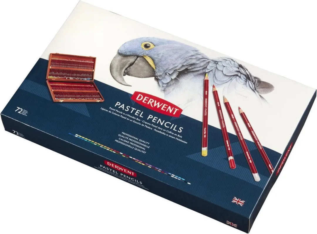 Derwent Pastelpotloden Set 72 Stuks