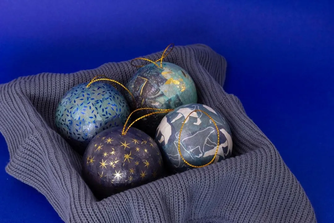 Decopatch Kerstballen Set 10 Stuks
