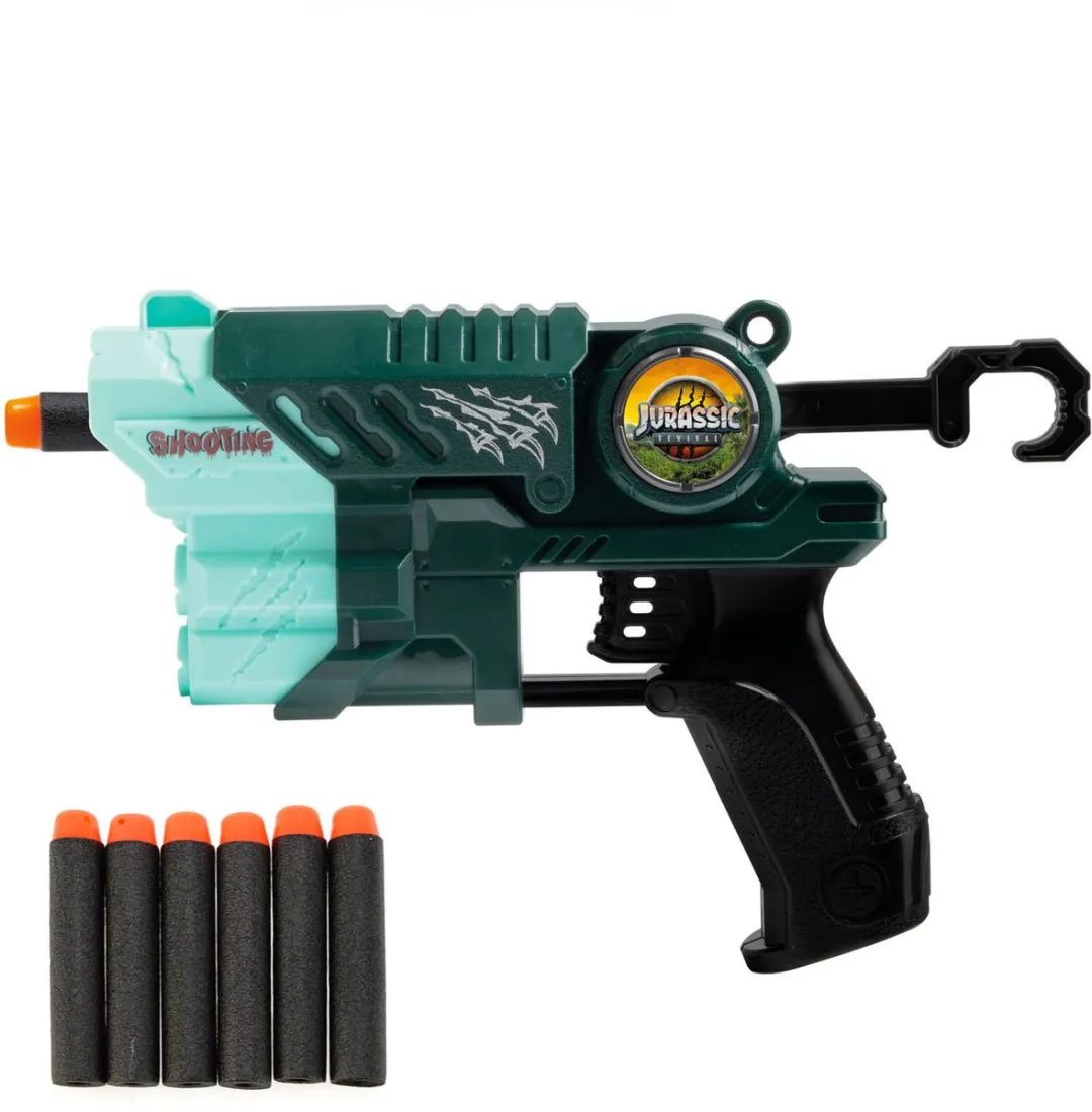 Toi-Toys Jurassic Revival Pistool Dino Foam Pijlen Multicolor