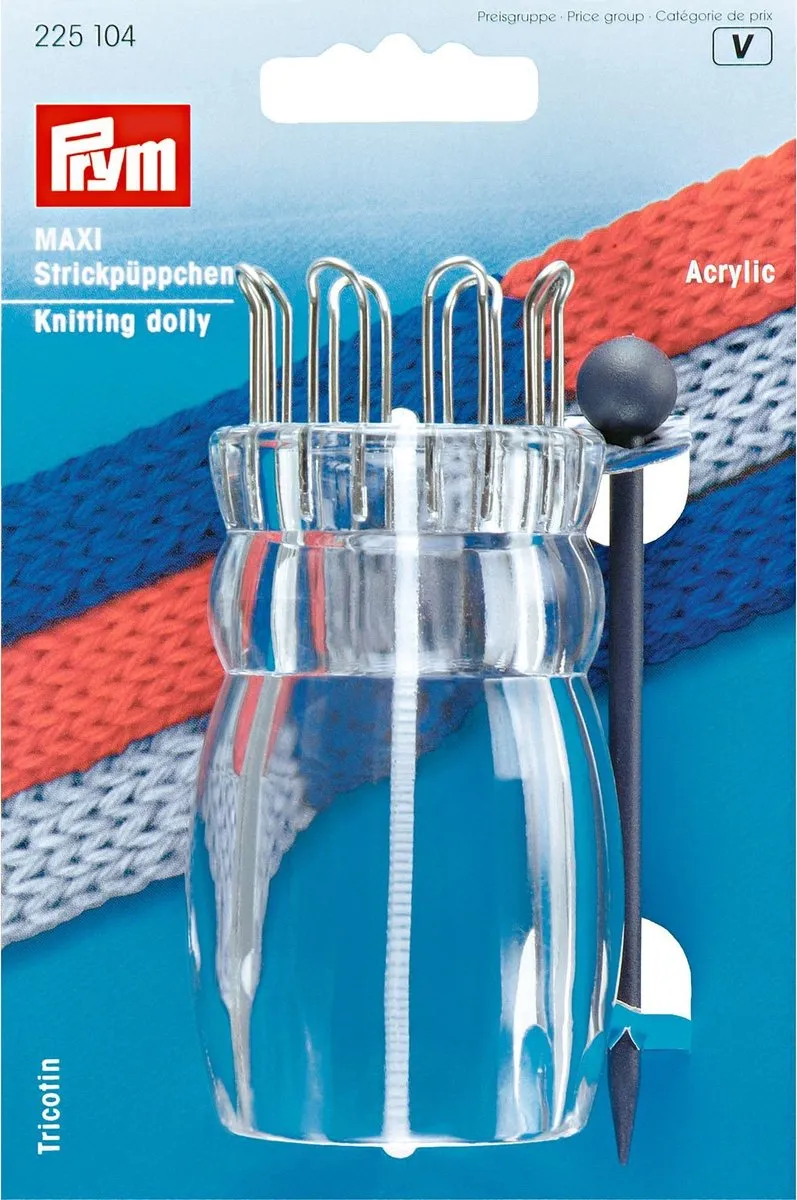 Prym Punnikpopje Maxi Acryl Transparant