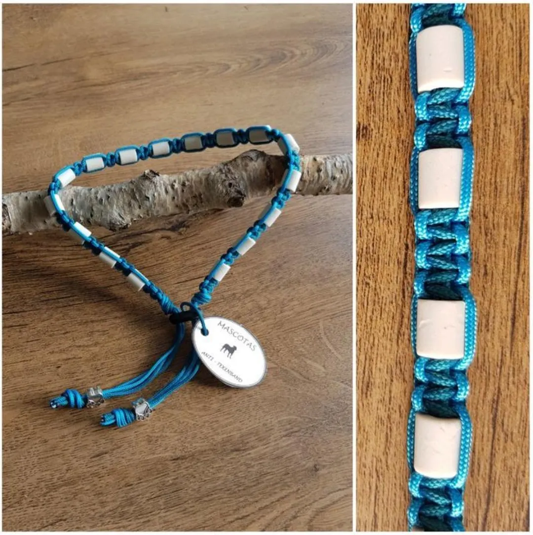 De kleine Dierenwinkel Anti-Tekenband EM Turquoise