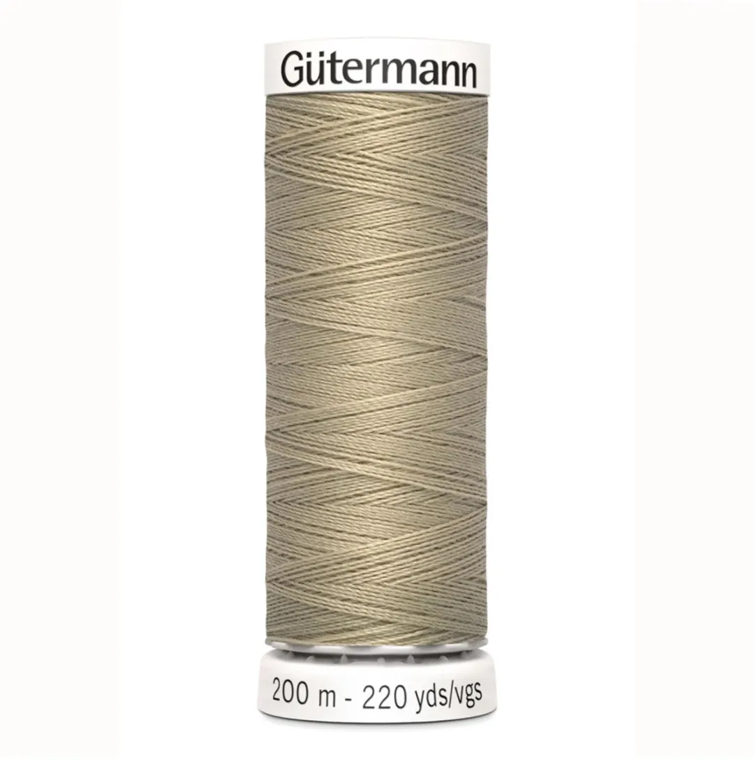 Gutermann Polyester Naaigaren 200m - Beige