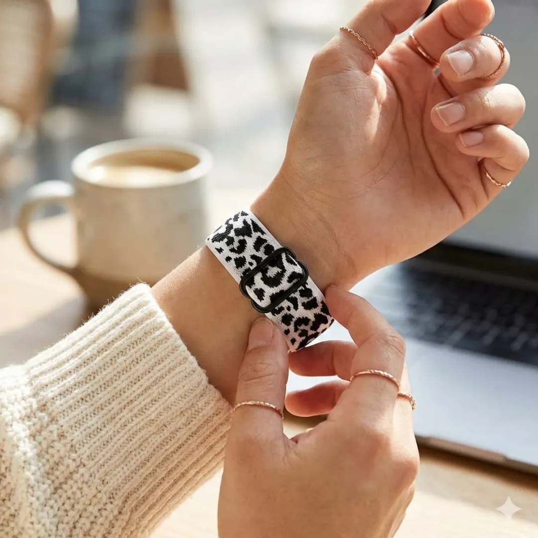 NUVEX Woven Smartwatchband Set - 4 Stuks - Apple Watch 38-42mm