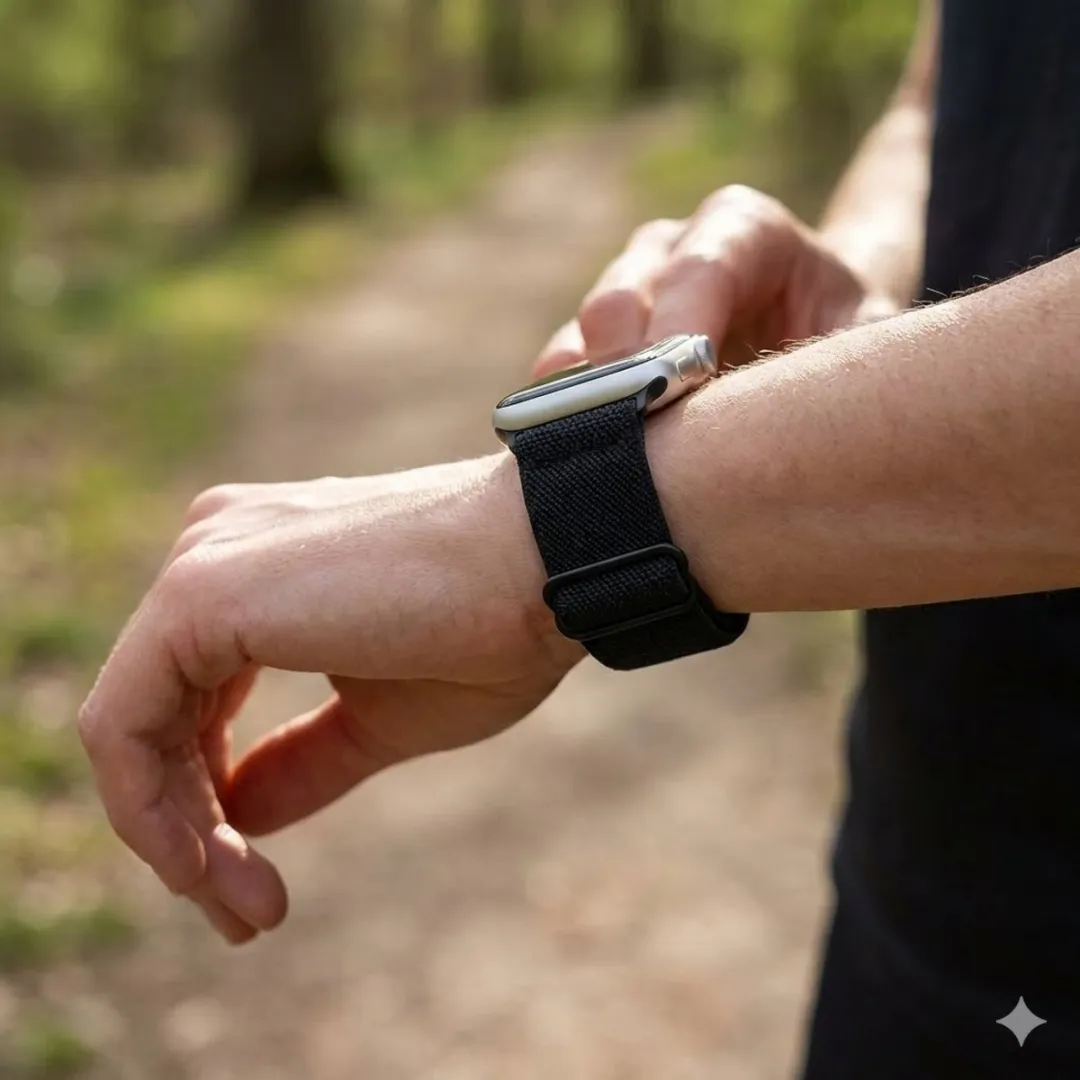 NUVEX Woven Smartwatchband Set - 4 Stuks - Apple Watch 38-42mm