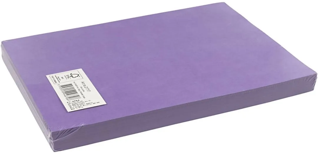 Creativ Company Paars A4 Karton 180g