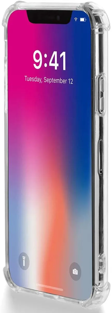 Imoshion Hoesje iPhone Xs Transparant - Shockproof