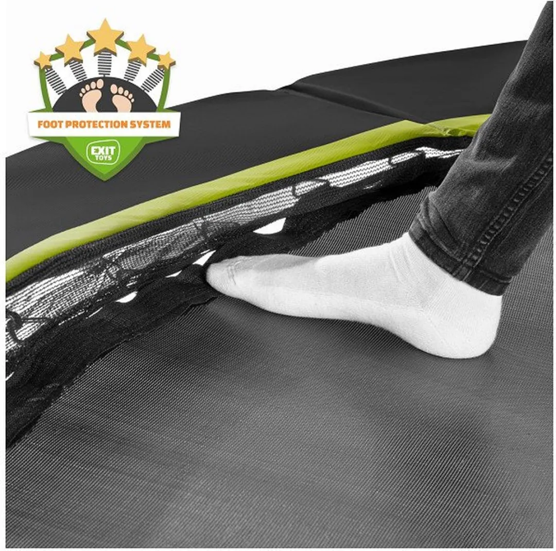 EXIT Silhouette Inground Trampoline Ø183cm - Zwart