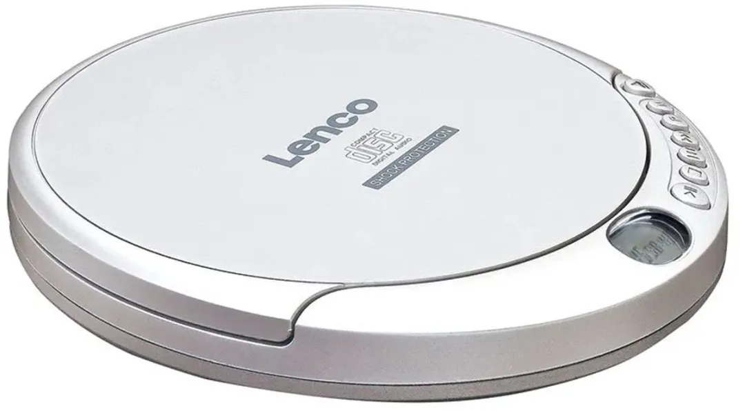 Lenco CD-201SI Discman - Zilver