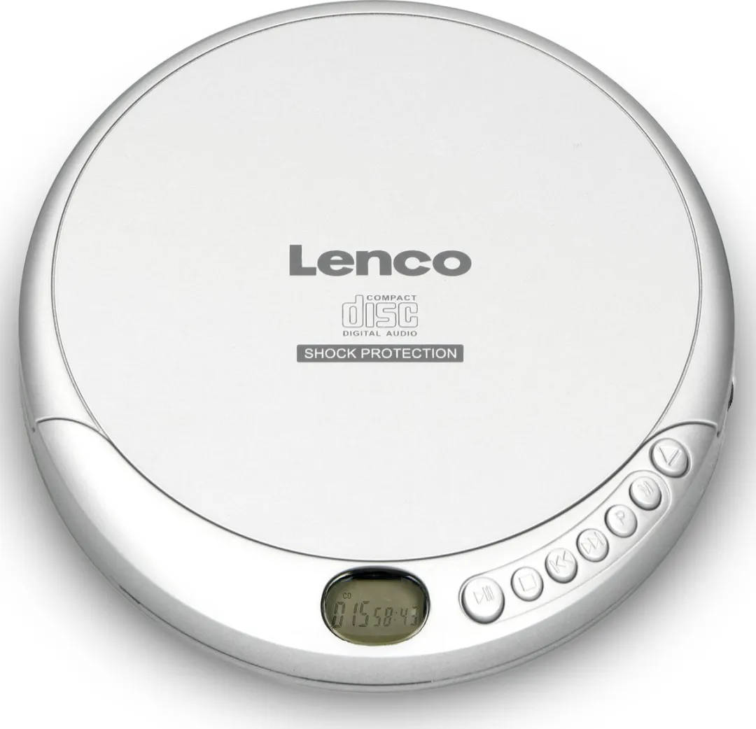 Lenco CD-201SI Discman - Zilver