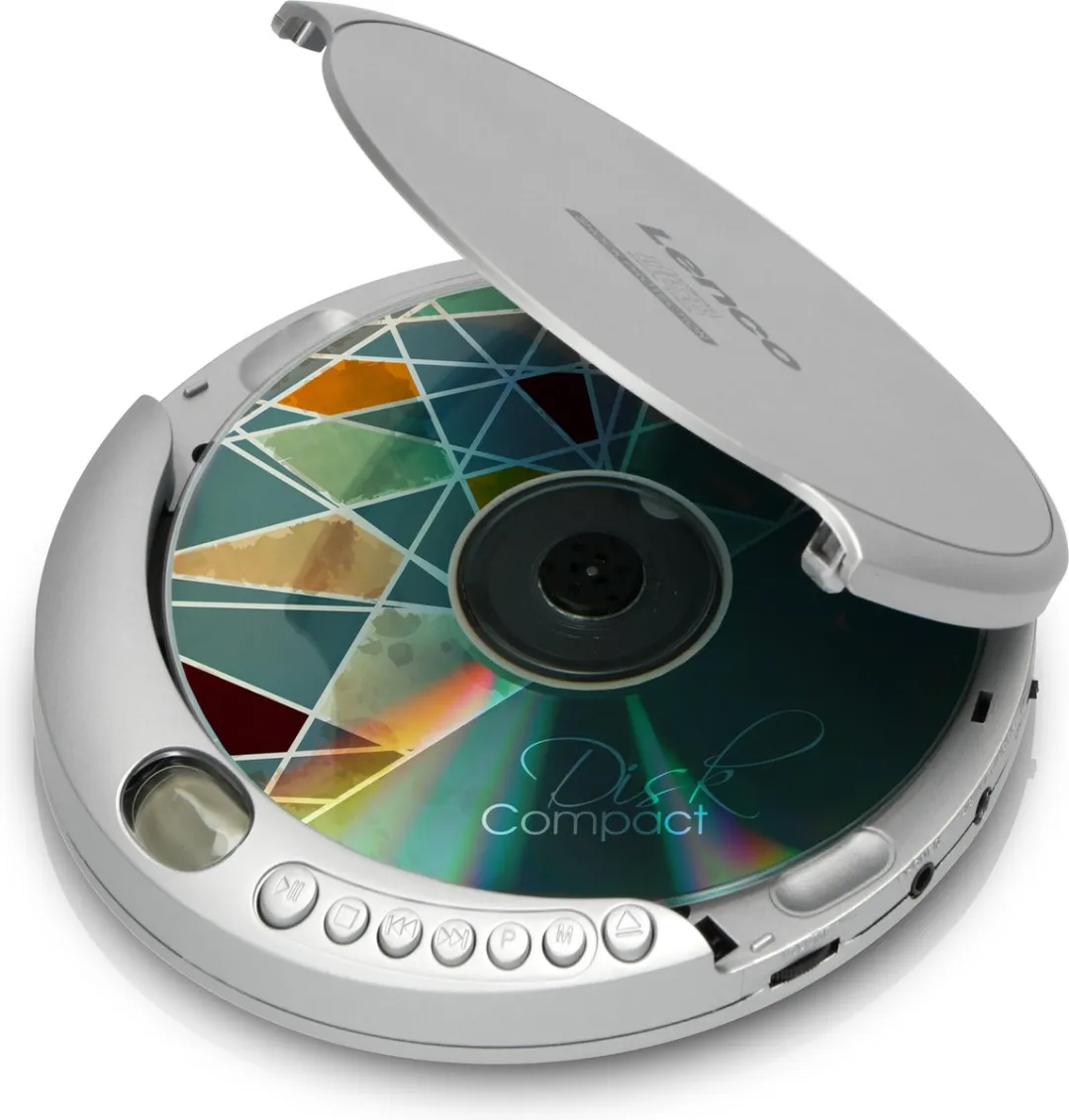 Lenco CD-201SI Discman - Zilver
