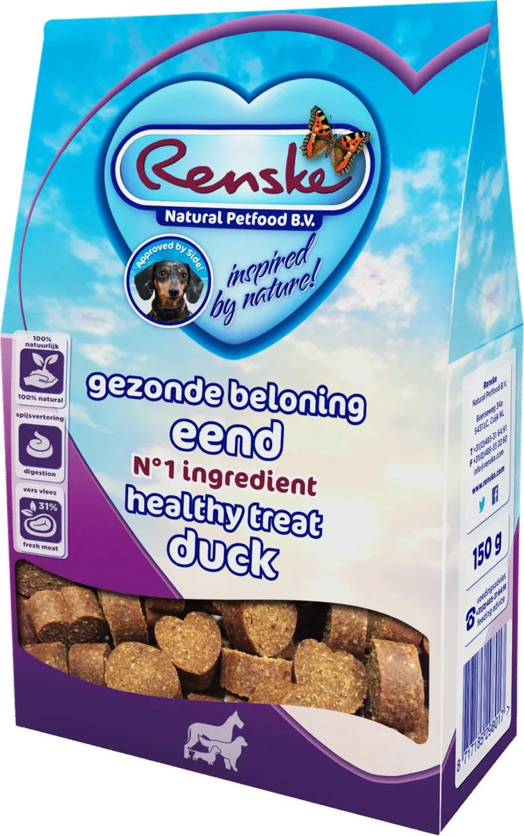 Renske Gezonde Beloning Eend Snack