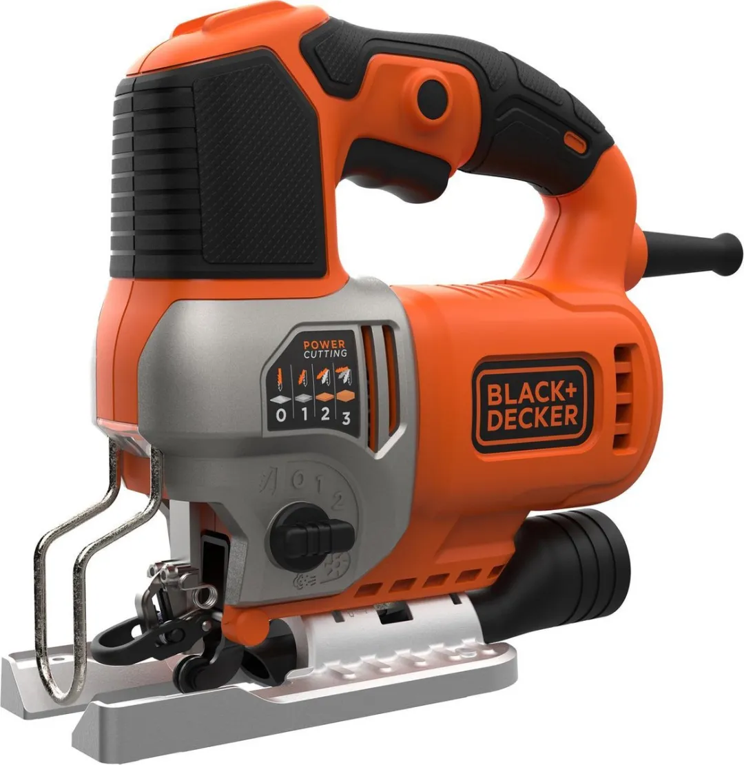 BLACK+DECKER BES610K-QS Pendeldecoupeerzaag 650W - met koffer