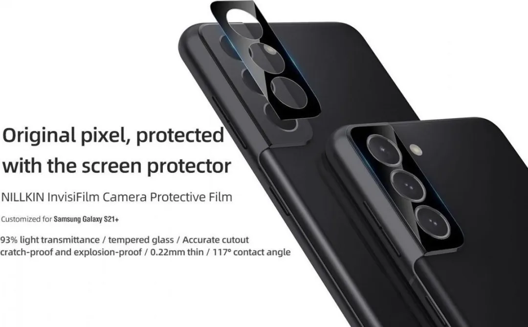 Nillkin Camera Lens Protector 0.22mm - 2 Stuks - Samsung Galaxy S21 Plus - afbeelding 6 van 6