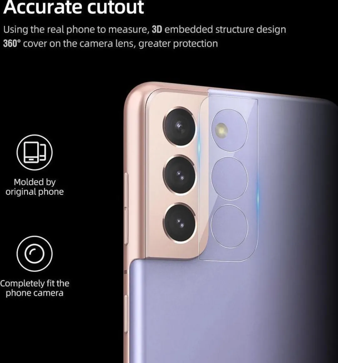 Nillkin Camera Lens Protector 0.22mm - 2 Stuks - Samsung Galaxy S21 Plus