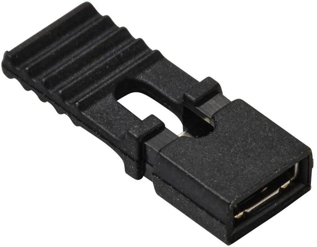 Tru Components TC-13537768 Kortsluitingsbrug 2.54mm - 2 Polen - 100 Stuks