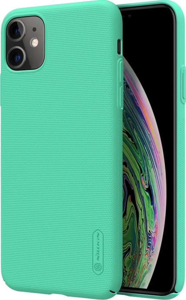 Nillkin Frosted Shield Hoesje iPhone 11 - Mintgroen