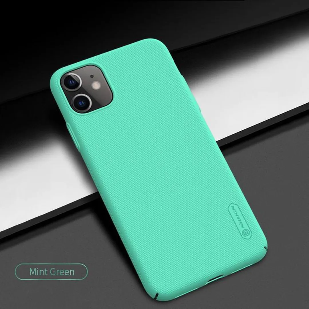 Nillkin Frosted Shield Hoesje iPhone 11 - Mintgroen