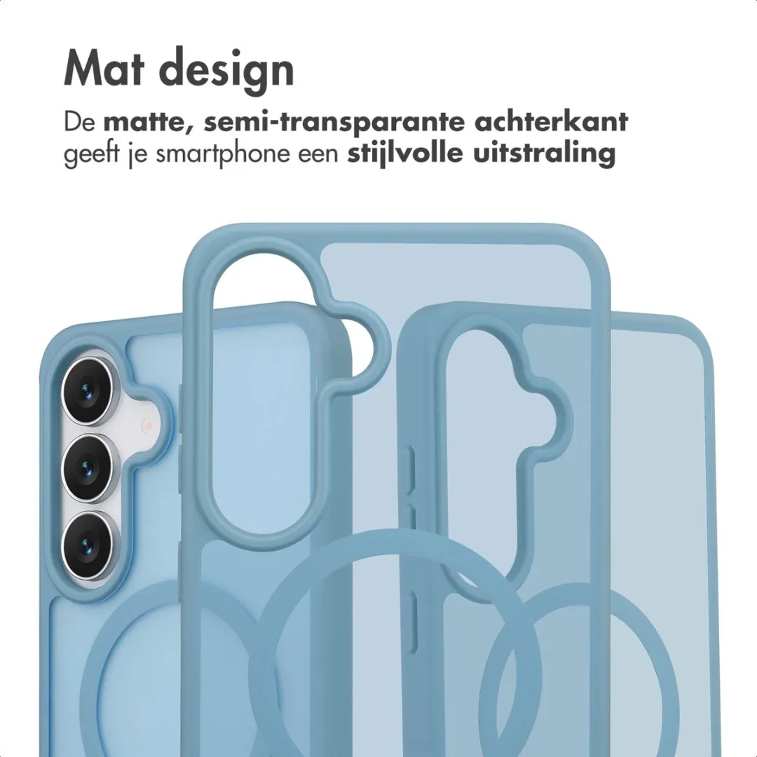 Imoshion Hoesje Samsung Galaxy S25 FE - Lichtblauw MagSafe