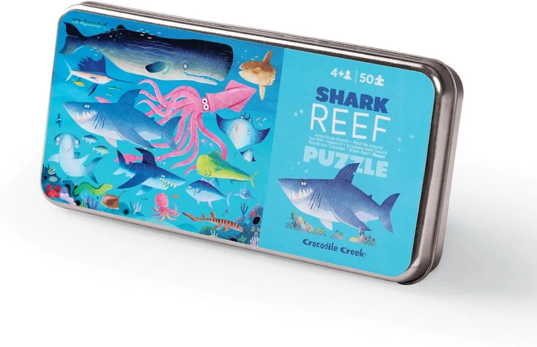 Crocodile Creek 50-delig Blikken Puzzels Assortiment 1000 Stuks
