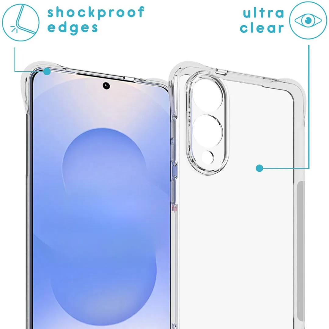 Imoshion Hoesje Samsung Galaxy S25 Edge - Backcover met koord - Rosé Goud