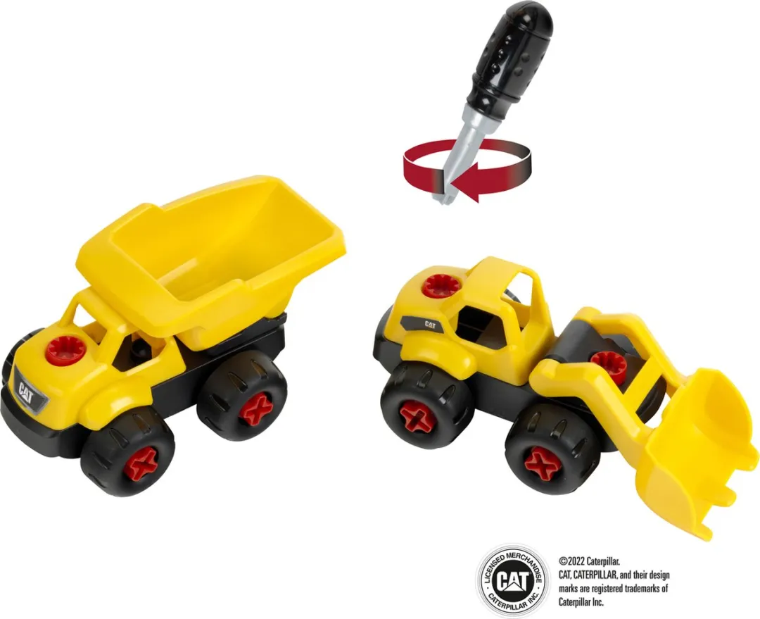 Klein Toys Caterpillar 4-in-1 Schroeftruck Multicolor