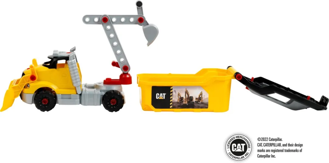 Klein Toys Caterpillar 4-in-1 Schroeftruck Multicolor