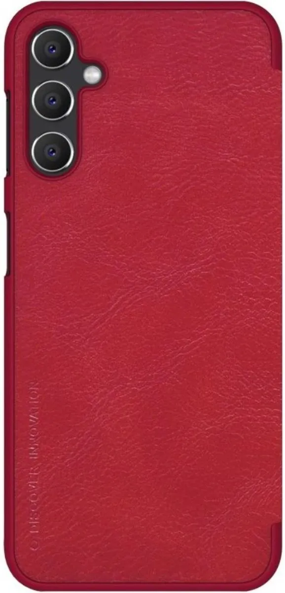 Nillkin Qin Leather Case Samsung Galaxy A14 5G - Rood - afbeelding 2 van 6
