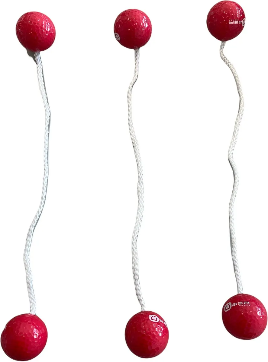 Ubergames Laddergolf Bolas - 6 Stuks (3x2) - Paars