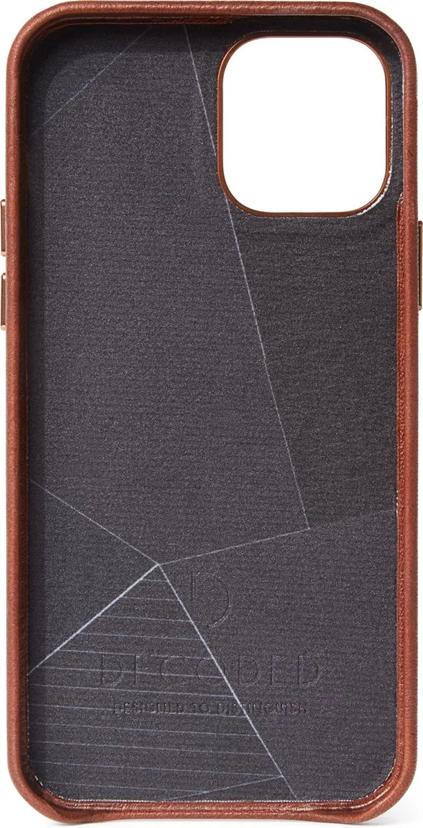 Decoded D20IPO67BC2CBN Back Cover iPhone 12 Pro Max - Bruin