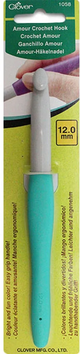 Clover Amour Haaknaald 12.00mm - 3 Stuks