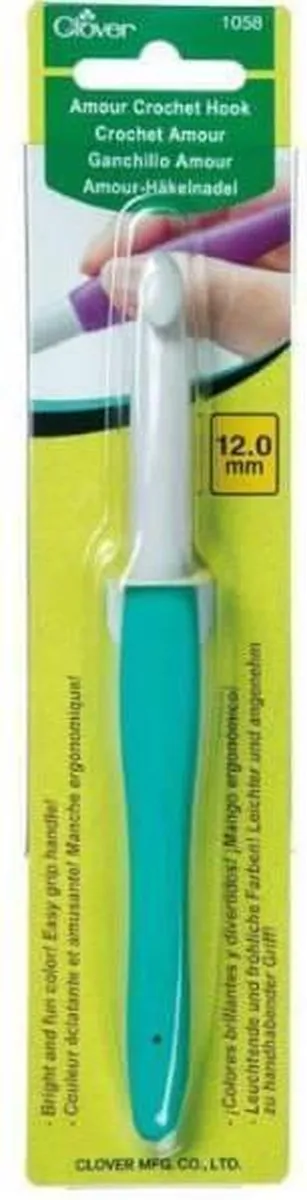 Clover Amour Haaknaald 12.00mm - 3 Stuks