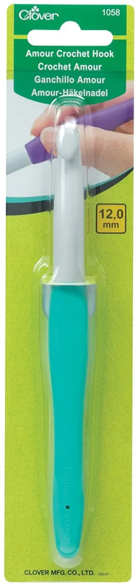 Clover Amour Haaknaald 12.00mm - 3 Stuks