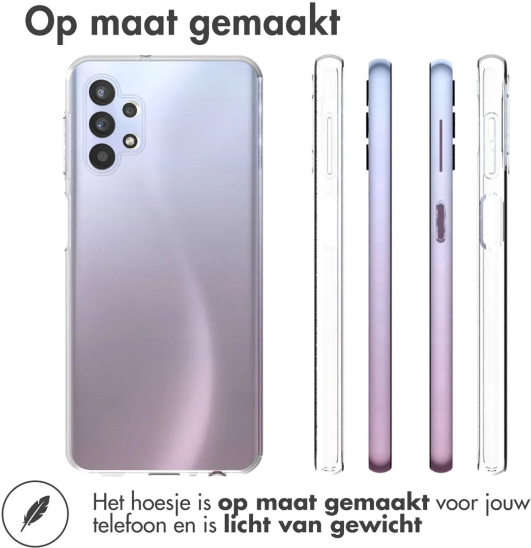 Accezz Hoesje Samsung Galaxy A32 5G - Transparant