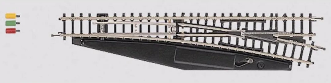Märklin Miniclub 8563 Elektromechanische Wissel Rechts - Z 110mm