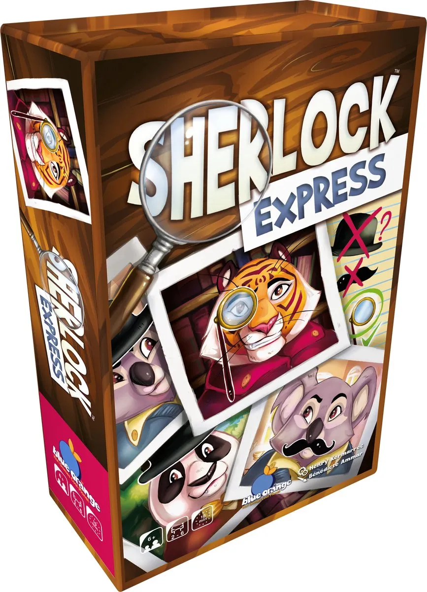 Geronimo Games Sherlock Express Kaartspel