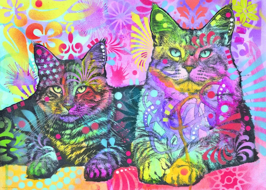 Heye Devote.2 Cats Puzzel 21.000 Stuks - Multicolor
