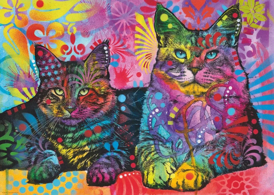 Heye Devote.2 Cats Puzzel 21.000 Stuks - Multicolor