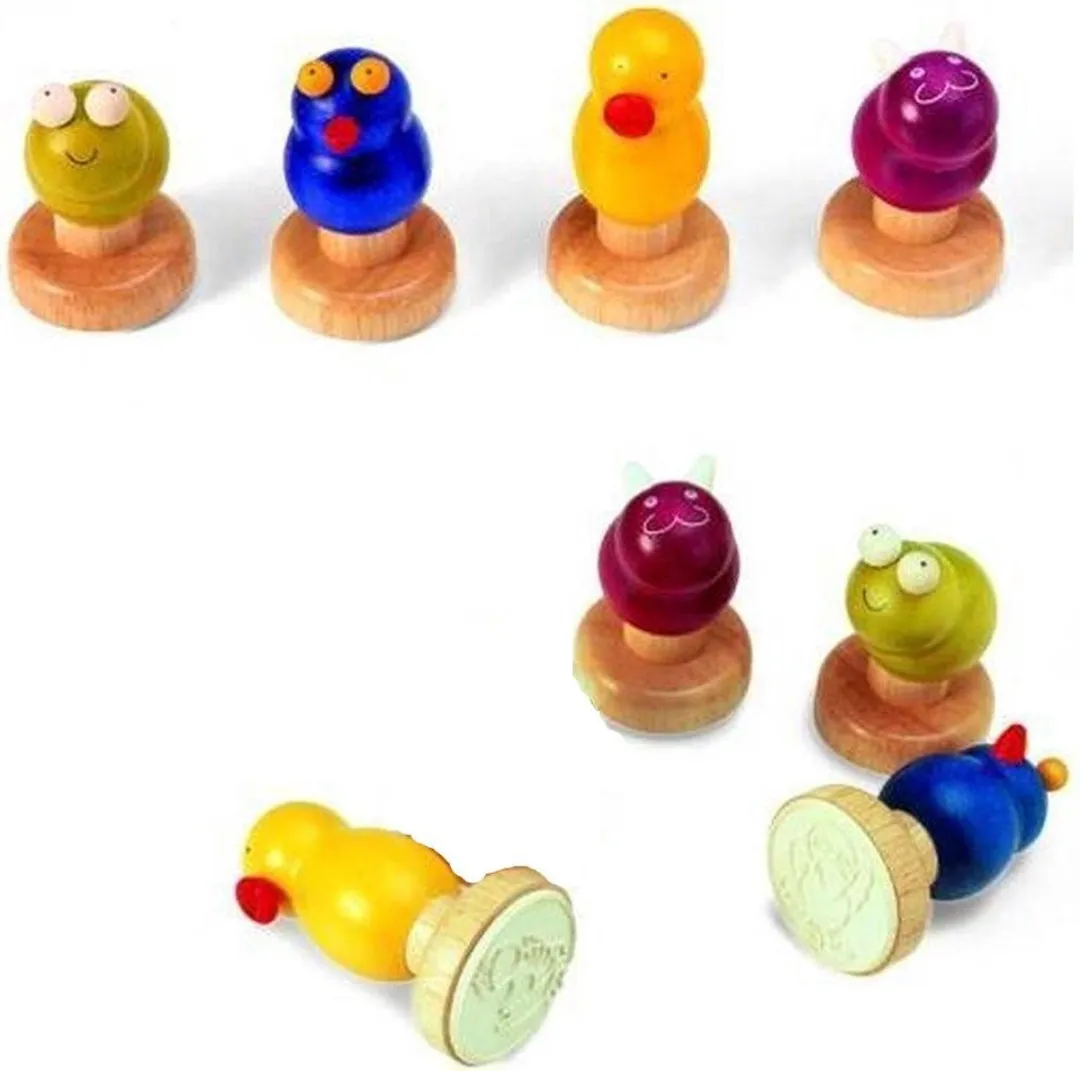 Pintoy Dierenstempel Set