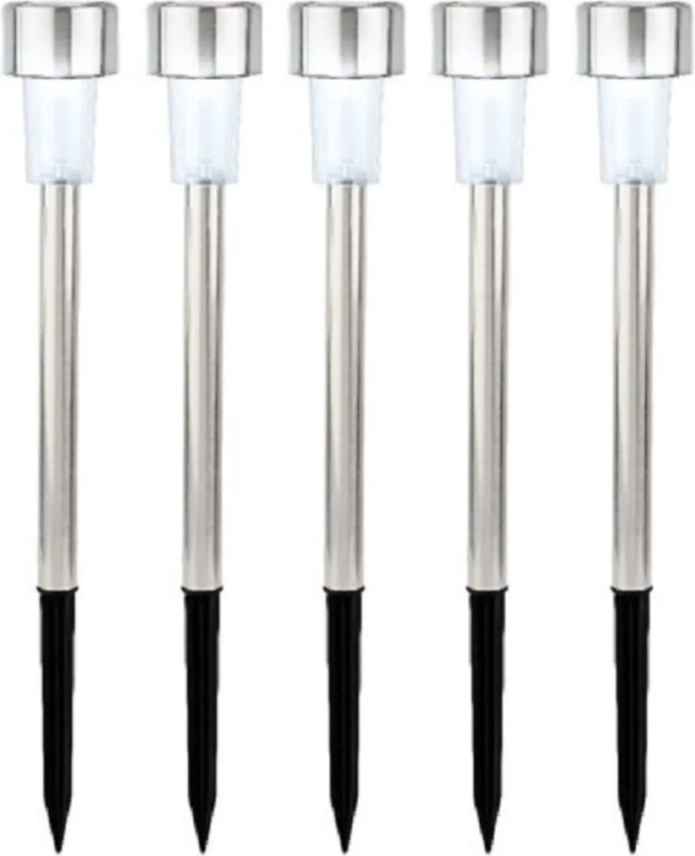 Lumineo Zonne-energie Prikstpot 24cm - 5 Stuks