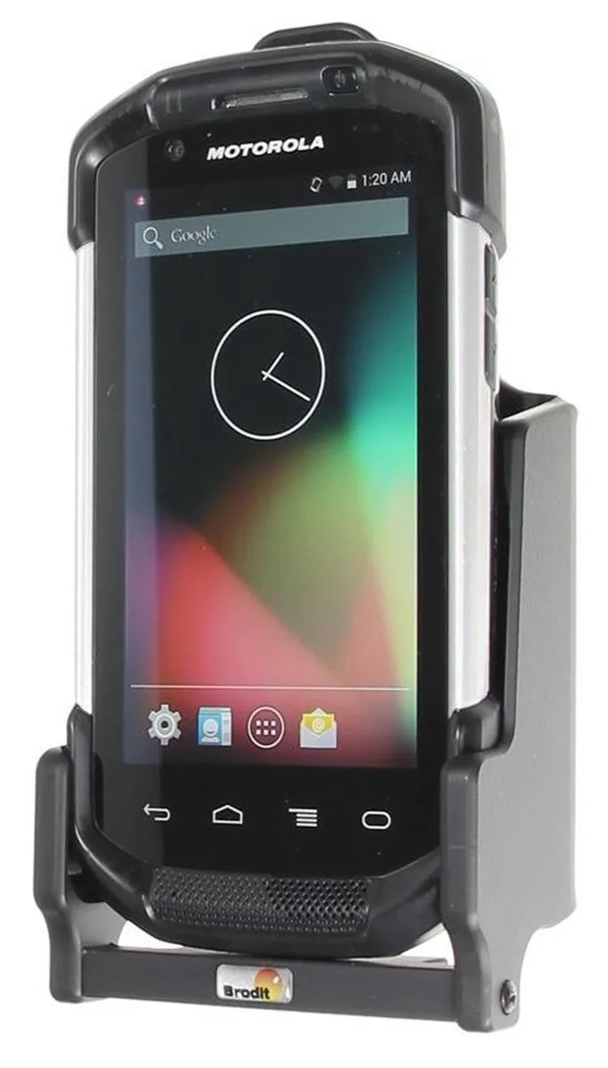 Brodit 3-punts PDA Houder 127067549 - Symbol/Mot./Zebra TC70/TC75/TC77 - Zwart