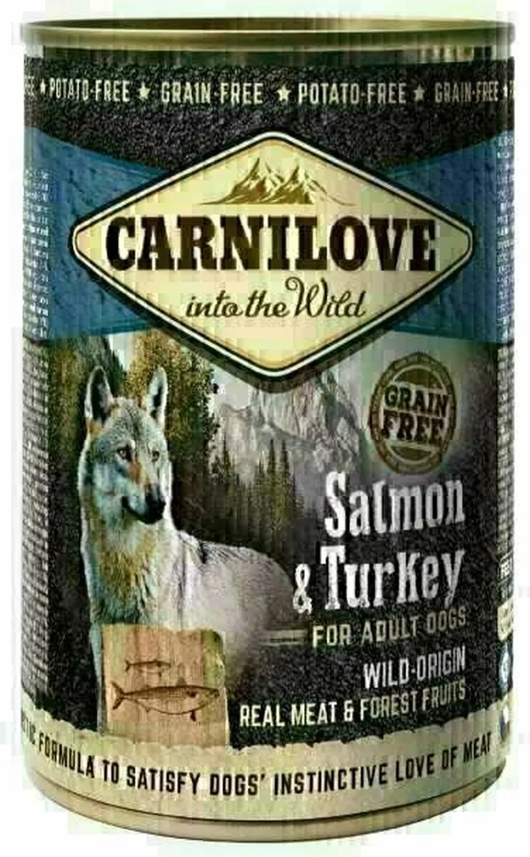 Carnilove Zalm & Kalkoen Adult Hondenvoer 400g